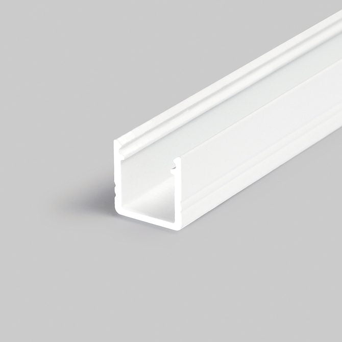 SMART SURFACE LED ALUMINIUM PROFILE FOR REFLECTIVE SURFACES– 2M K01-1035-2M White 670x670