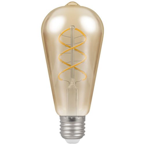 PEAR SPIRAL FILAMENT 6W LED LAMP E27 K13-0061WW 670x670