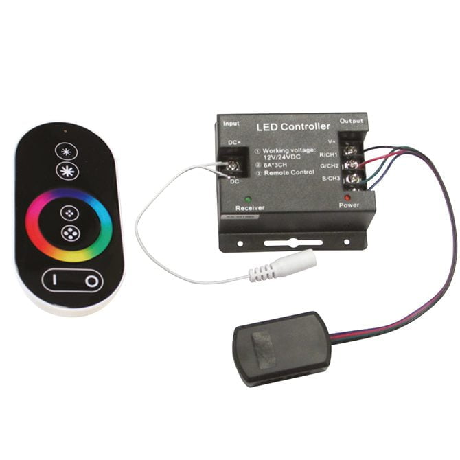 SET RGB LED REMOTE DIMMER AND CONTROLLER FOR RGB K30-2011RGB 670X670