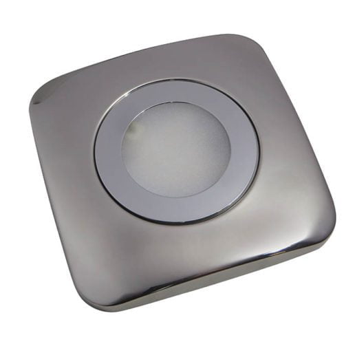 SPOT CCT REMOTE OR APP SMD LED CABINET SQUARE LIGHT STAINLESS STEEL 2W K01-0168CCT 670X670