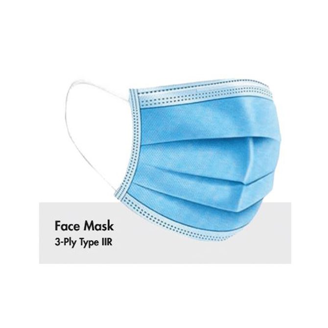 VEWhygiene face mask 3-play type iir