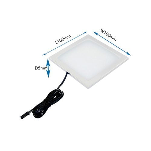 3W Super Thin Square LED Panel Light - TLW Global