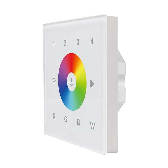 Swipe RGB LED Dimming Zigbee Wall Switch K30-2038RGBZ 3