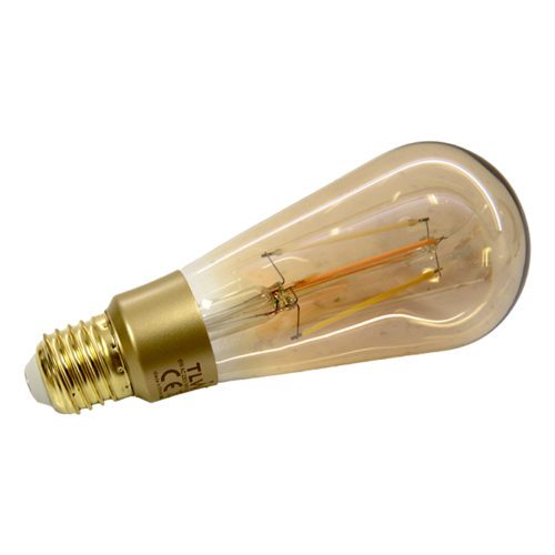 PEAR FILAMENT 6W CCT DIMMABLE SMART LED LAMP E27 K13-0070CCT-WI