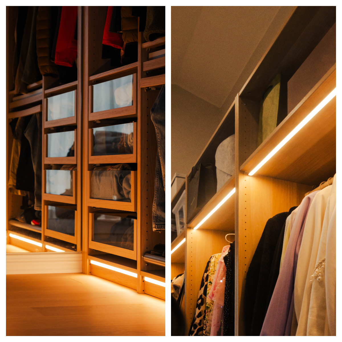 wardrobe led lightning